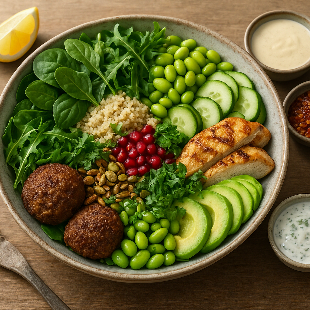 Green Goddess Protein Bowl Supreme