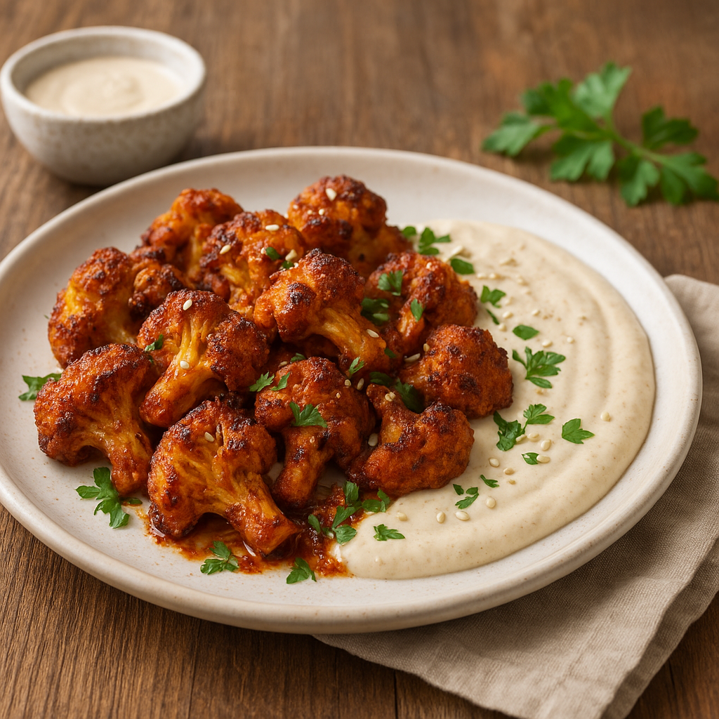 Crispy Cauliflower „Harissa & Tahini“