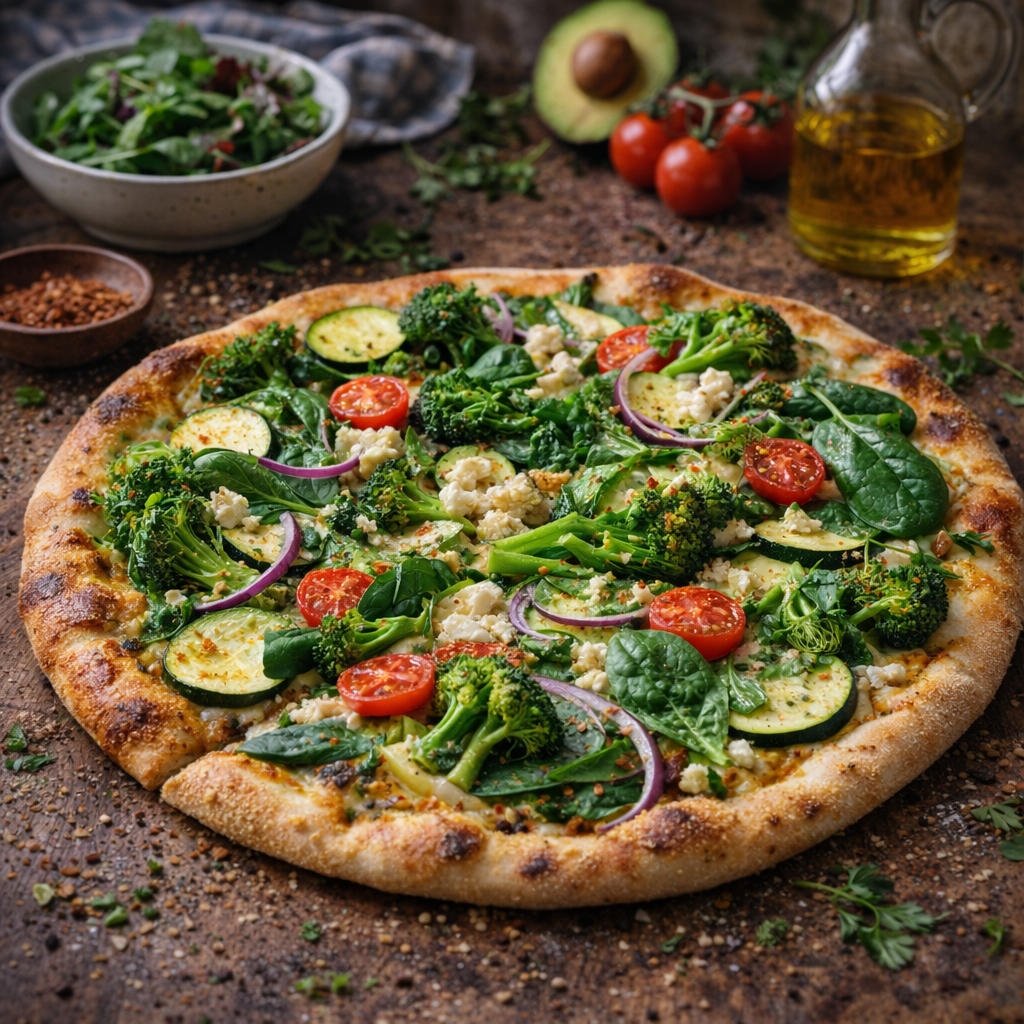 Pizza „Vegan Green Garden“